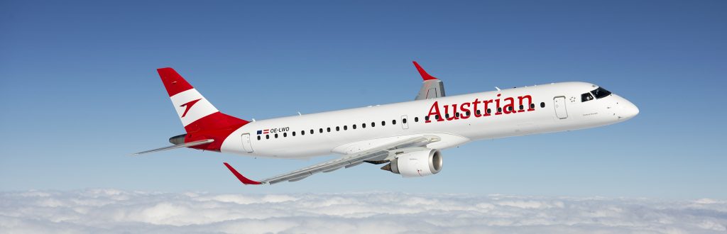 Flugzeug über den Wolken